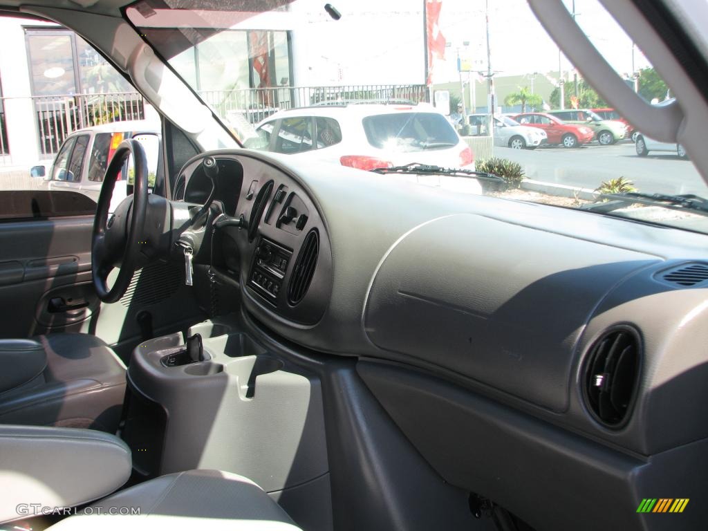 Medium Flint Interior 2004 Ford E Series Van E350 Commercial Utility Photo #39823278