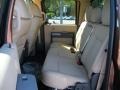  2011 F250 Super Duty Lariat Crew Cab Adobe Two Tone Leather Interior