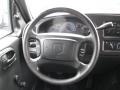 2003 Dodge Ram Van Dark Slate Gray Interior Steering Wheel Photo