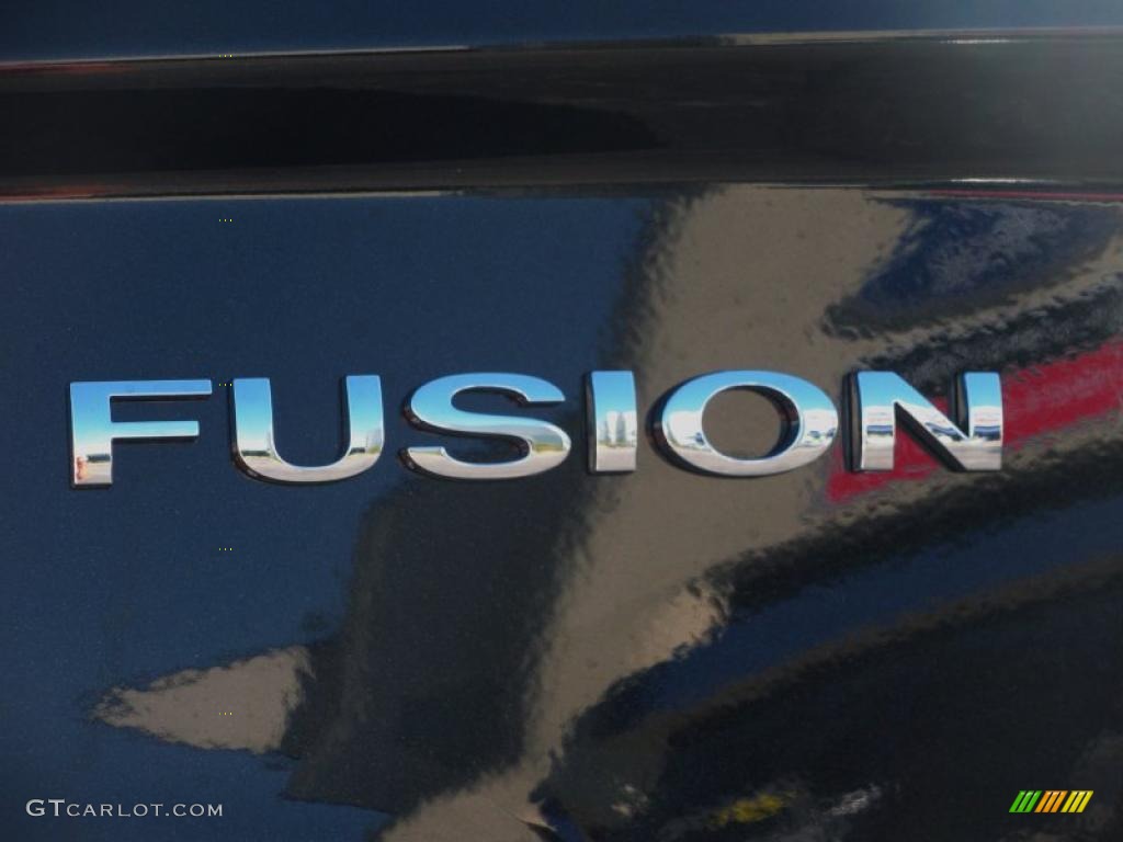 2011 Fusion Hybrid - Tuxedo Black Metallic / Medium Light Stone photo #4