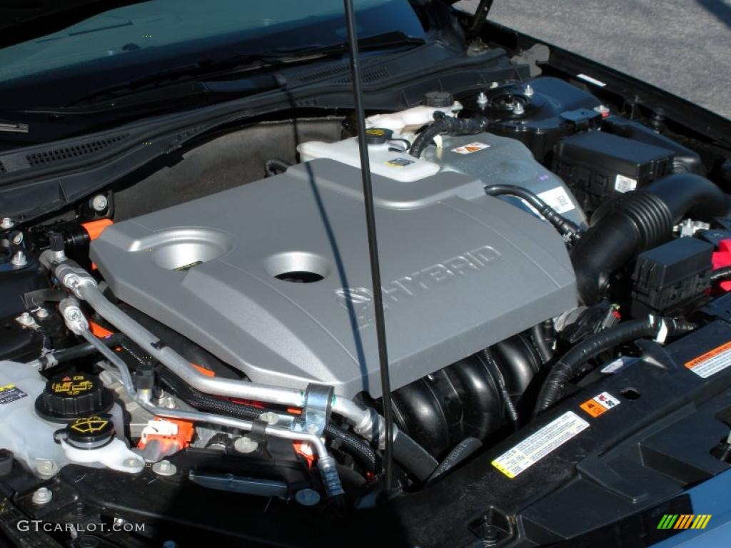 2011 Ford Fusion Hybrid 2.5 Liter Atkinson Cycle DOHC 16-Valve VVT 4 Cylinder Gasoline/Electric Hybrid Engine Photo #39824194