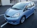 Tidewater Blue Metallic 2009 Honda Fit Sport Exterior