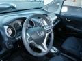 Sport Black 2009 Honda Fit Sport Interior Color