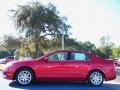 2011 Red Candy Metallic Ford Fusion SEL  photo #2
