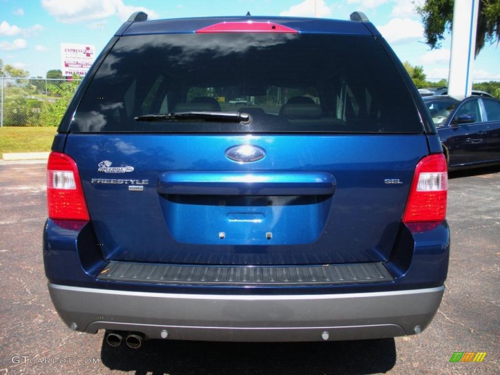 Dark Blue Pearl Metallic 2007 Ford Freestyle SEL AWD Exterior Photo #39825054