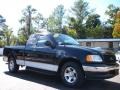 2002 Black Ford F150 XLT SuperCab  photo #7