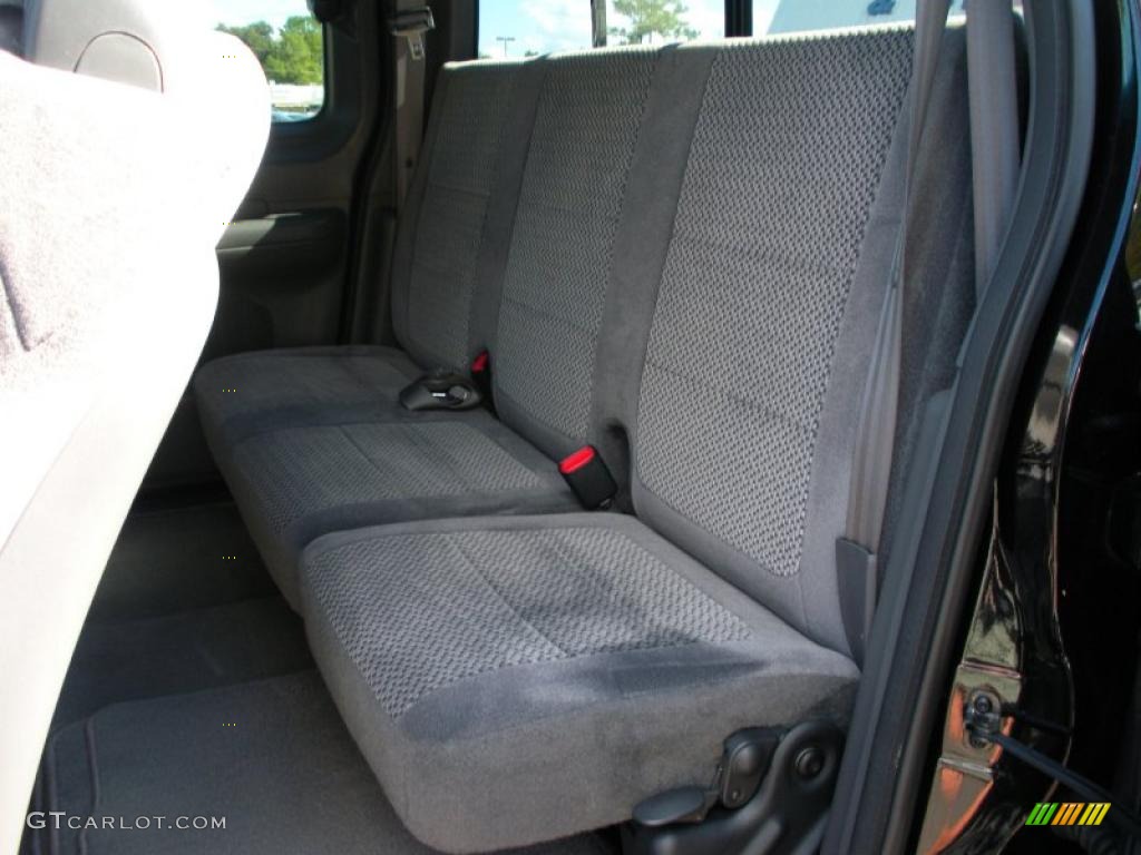 2002 F150 XLT SuperCab - Black / Dark Graphite photo #14