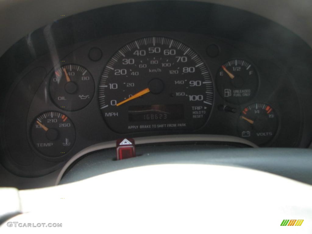 2000 GMC Safari Commercial Gauges Photo #39825966