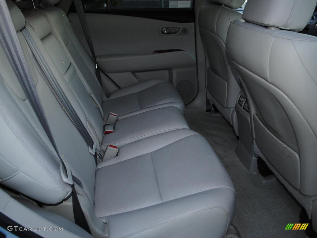 2010 RX 350 AWD - Cerulean Blue Metallic / Light Gray/Espresso Birds-Eye Maple photo #10