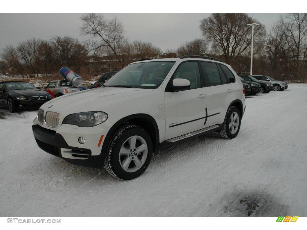 Alpine White BMW X5