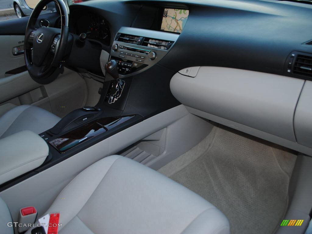 2010 RX 350 AWD - Cerulean Blue Metallic / Light Gray/Espresso Birds-Eye Maple photo #12