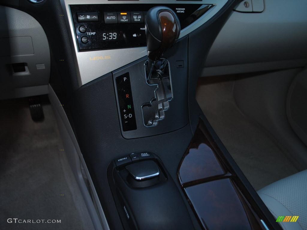 2010 RX 350 AWD - Cerulean Blue Metallic / Light Gray/Espresso Birds-Eye Maple photo #16