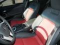 Onyx/Red 2008 Pontiac G8 GT Interior Color