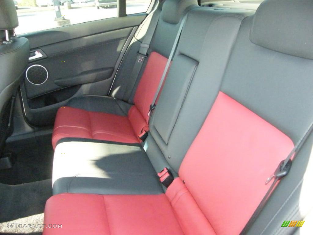 Onyx/Red Interior 2008 Pontiac G8 GT Photo #39827810