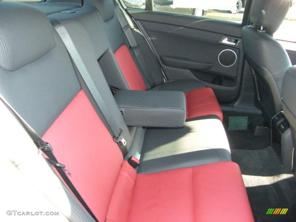 Onyx/Red Interior 2008 Pontiac G8 GT Photo #39827856