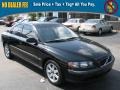 Black 2001 Volvo S60 2.4