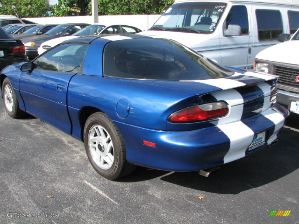 1994 Camaro Coupe - Medium Quasar Blue Metallic / Gray photo #7