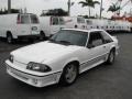 1992 Oxford White Ford Mustang GT Coupe  photo #5
