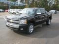 2011 Black Chevrolet Silverado 1500 LT Crew Cab  photo #1