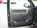 Ebony 2011 Chevrolet Silverado 1500 LT Crew Cab Door Panel