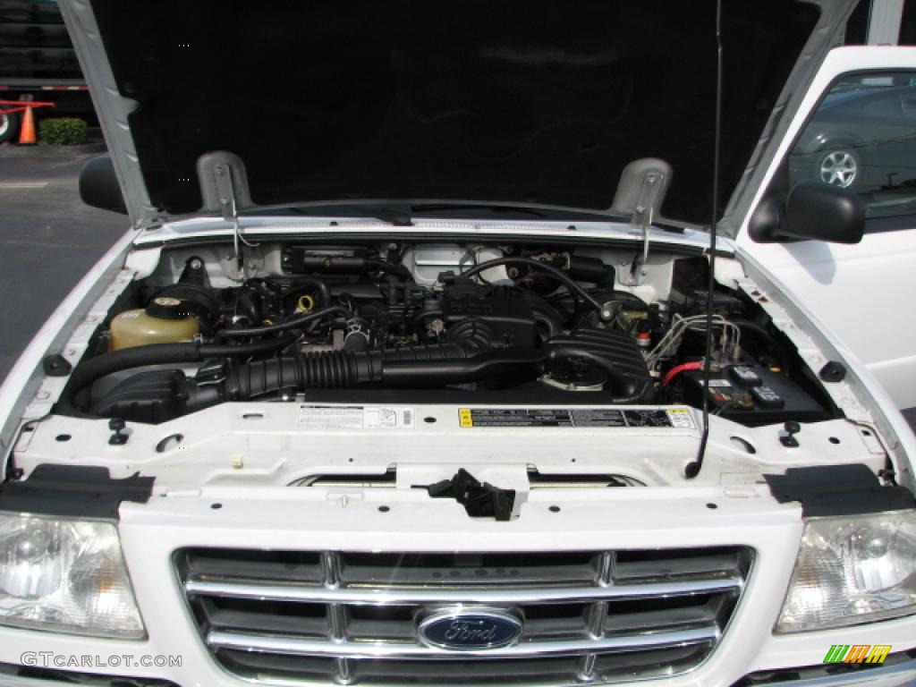 2002 Ford Ranger XL SuperCab 2.3 Liter DOHC 16V Duratec 4 Cylinder Engine Photo #39831383