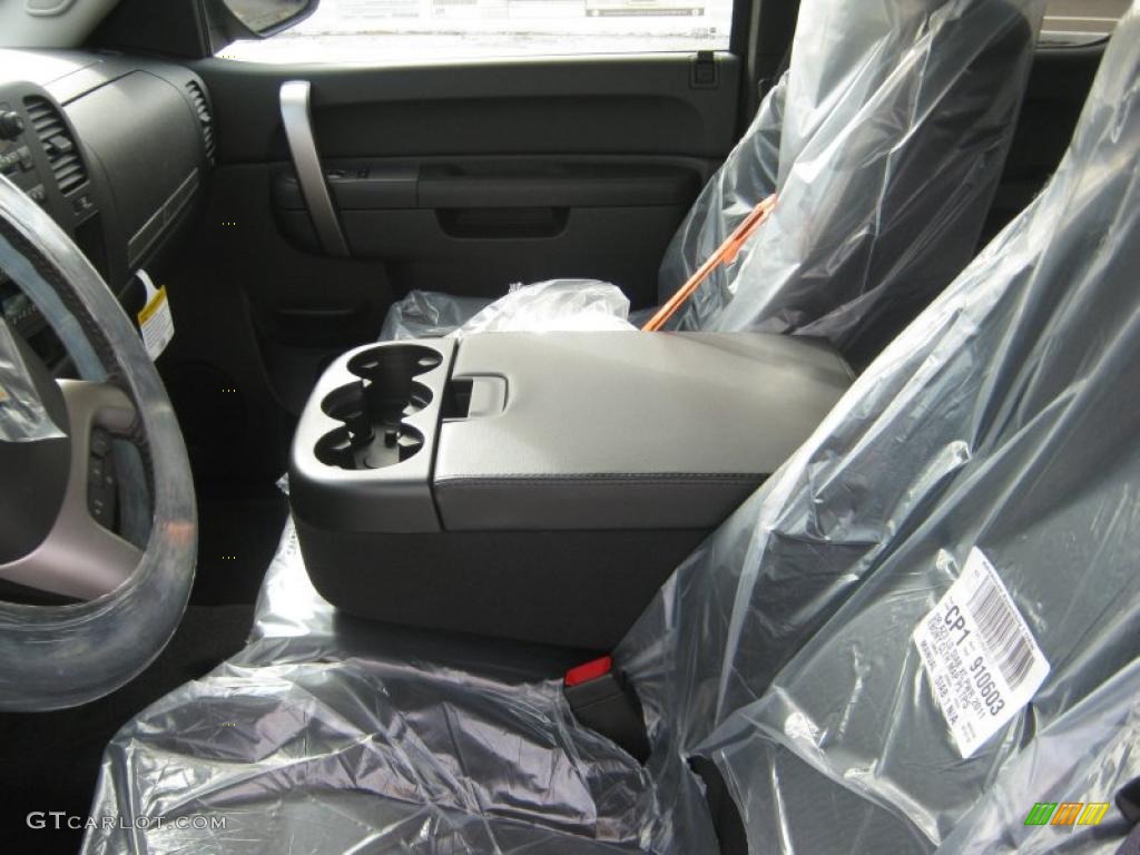 2011 Silverado 1500 LT Extended Cab - Black / Ebony photo #12