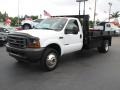 Oxford White - F450 Super Duty XL Regular Cab 4x4 Stake Truck Photo No. 5