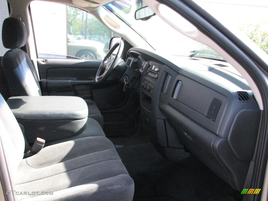 2002 Ram 1500 SLT Quad Cab - Light Almond Pearl / Dark Slate Gray photo #11