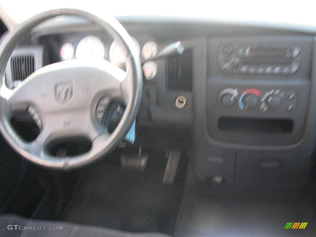 2002 Ram 1500 SLT Quad Cab - Light Almond Pearl / Dark Slate Gray photo #14