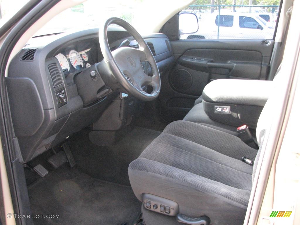 Dark Slate Gray Interior 2002 Dodge Ram 1500 SLT Quad Cab Photo #39833786