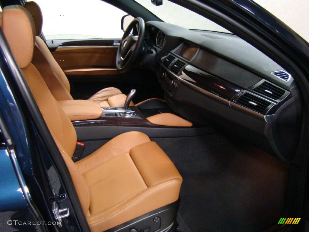 2011 BMW X6 xDrive35i Saddle Brown Dashboard Photo #39834530