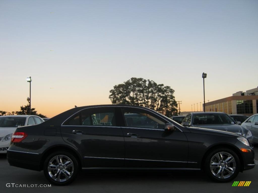 2011 E 350 Sedan - Steel Grey Metallic / Black photo #2