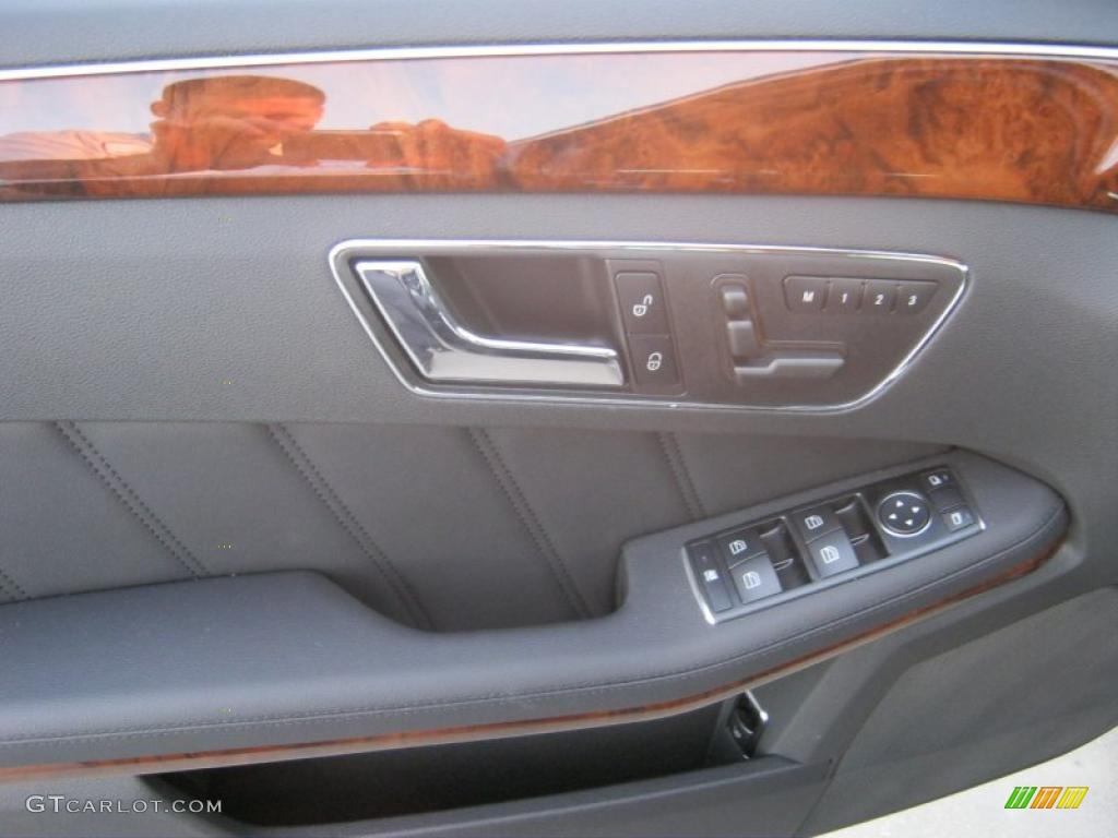 2011 E 350 Sedan - Steel Grey Metallic / Black photo #3