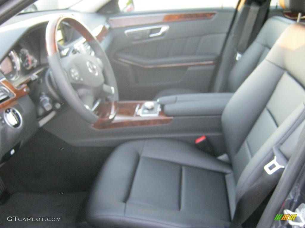 2011 E 350 Sedan - Steel Grey Metallic / Black photo #4
