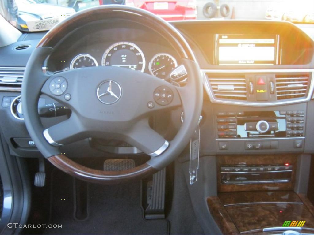 2011 E 350 Sedan - Steel Grey Metallic / Black photo #5