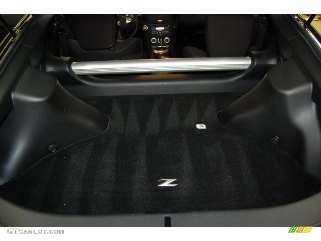 2010 370Z Coupe - Magnetic Black / Black Cloth photo #13