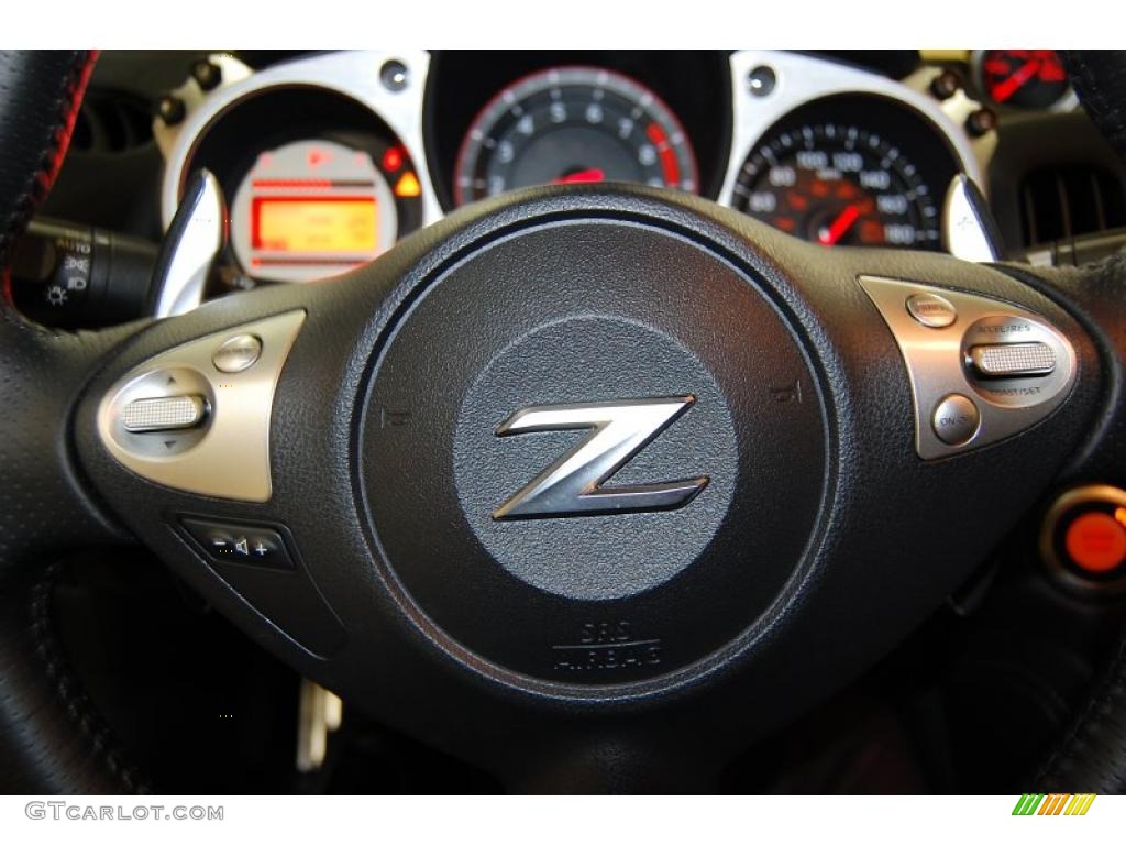 2010 370Z Coupe - Magnetic Black / Black Cloth photo #20