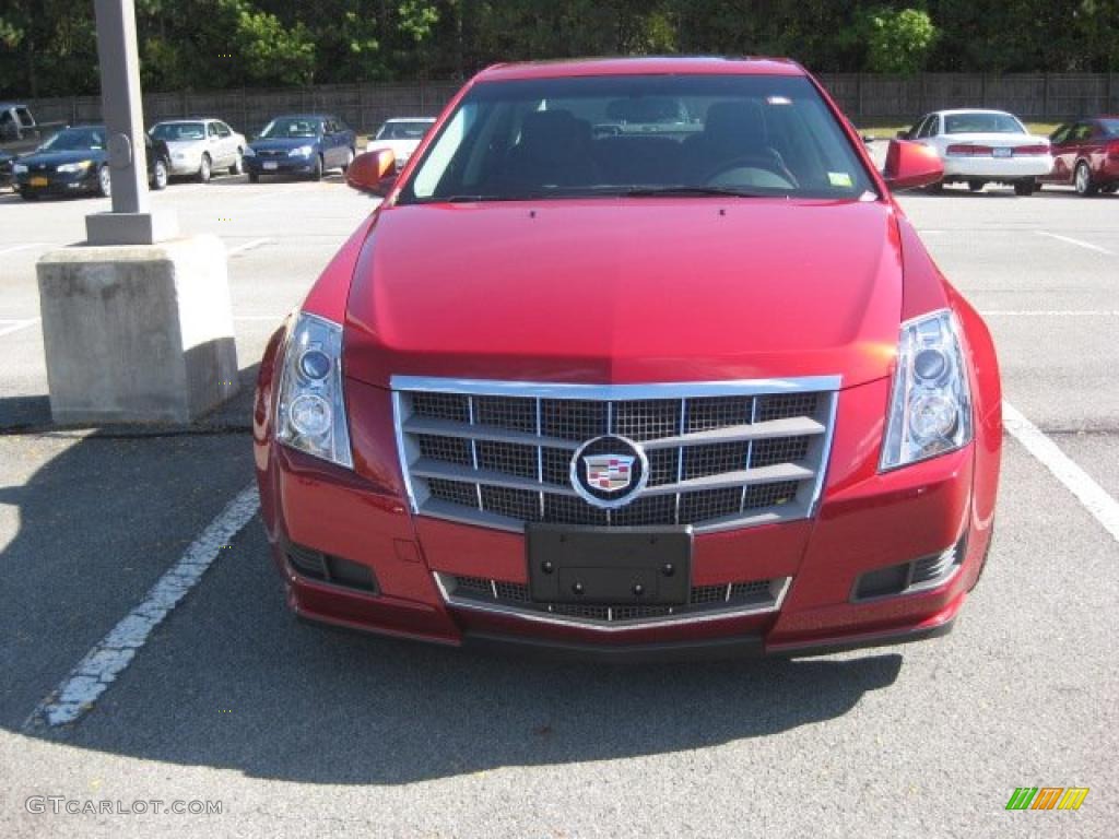 Crystal Red Tintcoat 2011 Cadillac CTS 4 3.0 AWD Sedan Exterior Photo #39836502