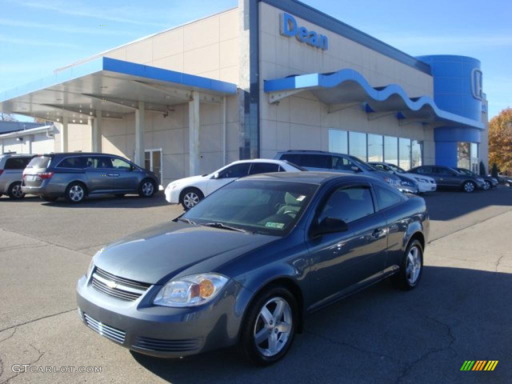 2005 Cobalt Coupe - Blue Granite Metallic / Gray photo #1