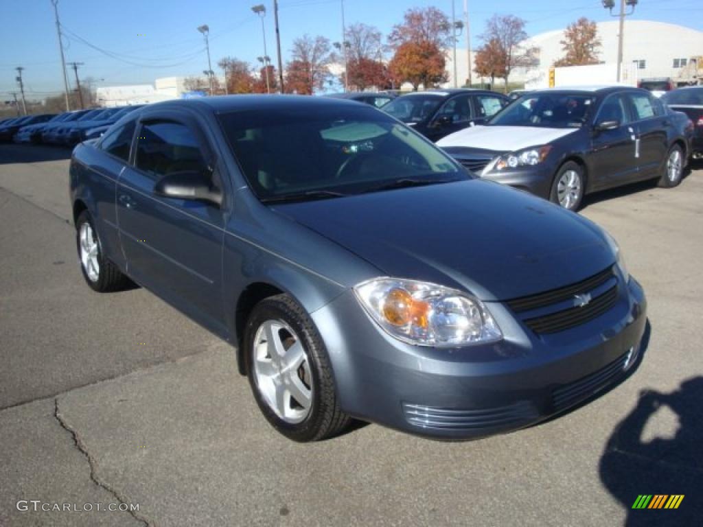 2005 Cobalt Coupe - Blue Granite Metallic / Gray photo #5