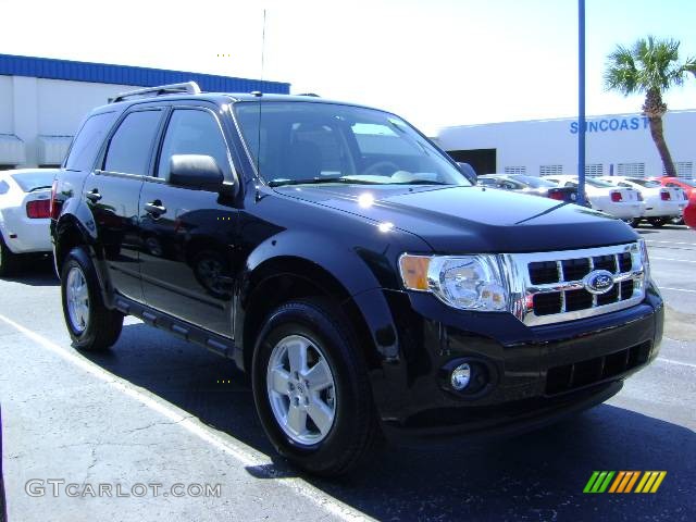 2009 Escape XLT V6 - Black / Stone photo #1