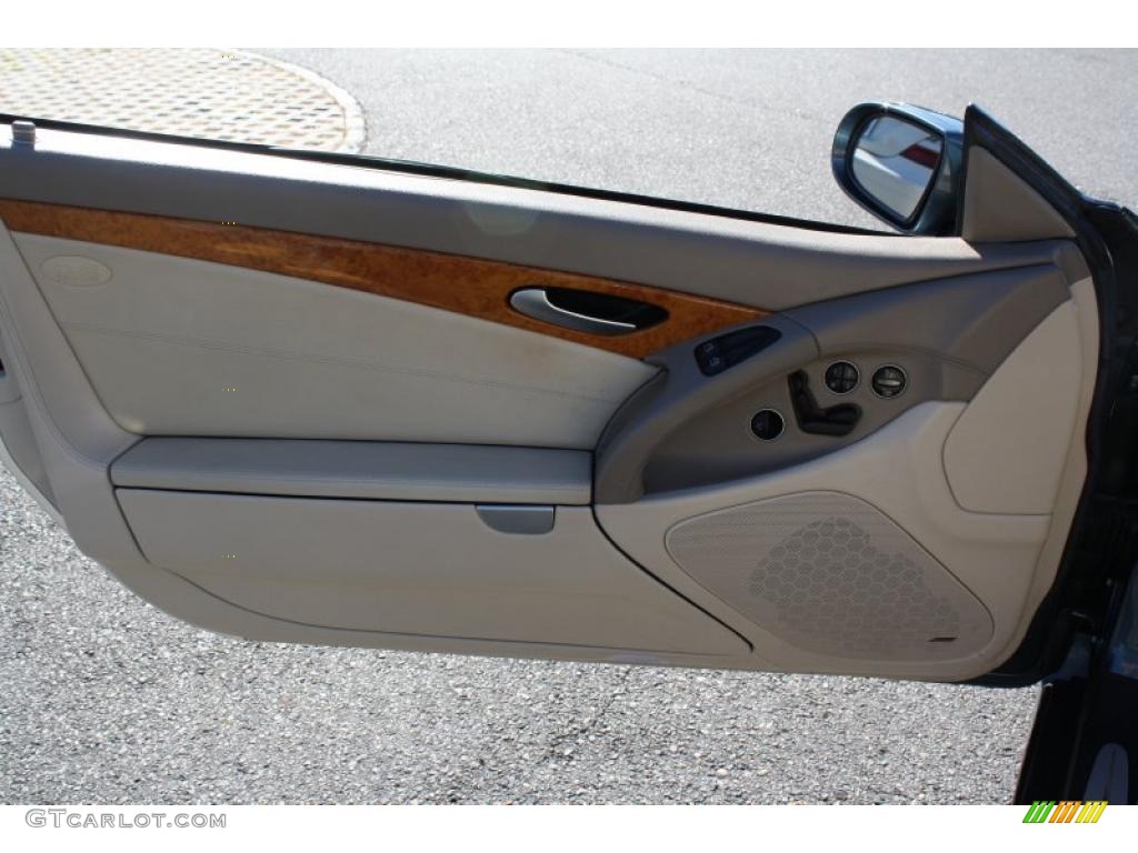 2004 Mercedes-Benz SL 500 Roadster Stone Door Panel Photo #39836914