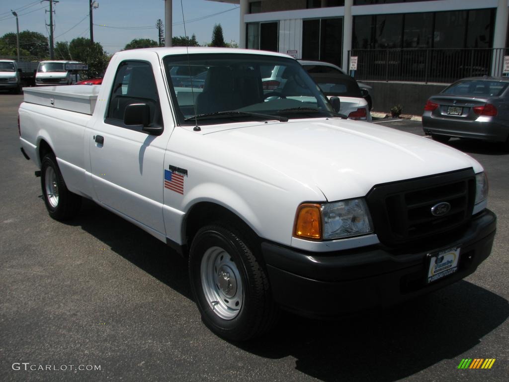 Oxford White 2004 Ford Ranger XL Regular Cab Exterior Photo #39837931