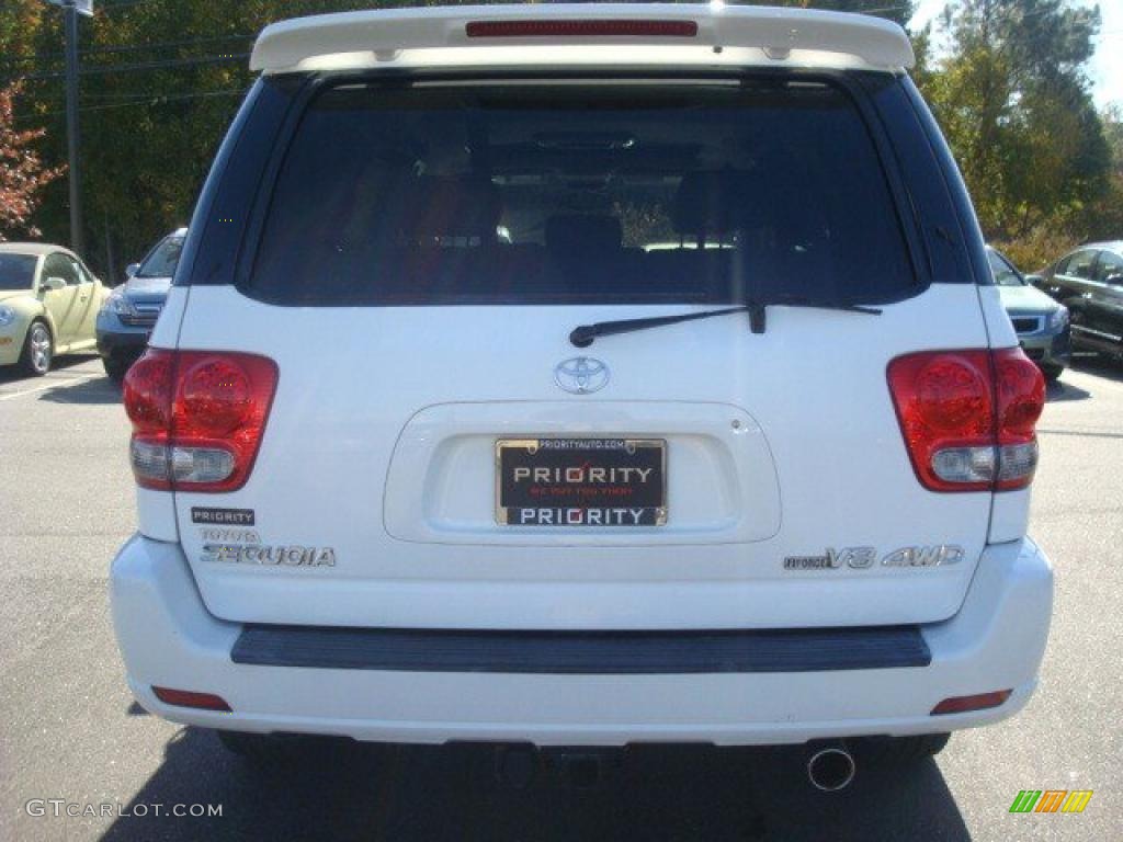 2006 Sequoia Limited 4WD - Natural White / Taupe photo #5
