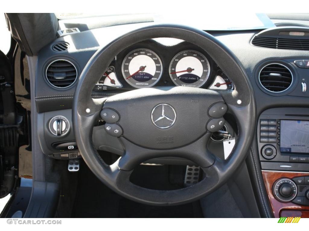 2006 Mercedes-Benz SL 55 AMG Roadster Steering Wheel Photos