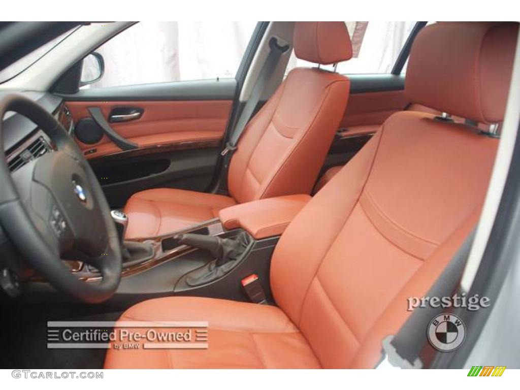 2009 3 Series 328i Sedan - Titanium Silver Metallic / Chestnut Brown Dakota Leather photo #12