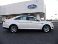 2011 White Platinum Tri-Coat Ford Taurus Limited  photo #2