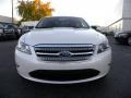 2011 White Platinum Tri-Coat Ford Taurus Limited  photo #7
