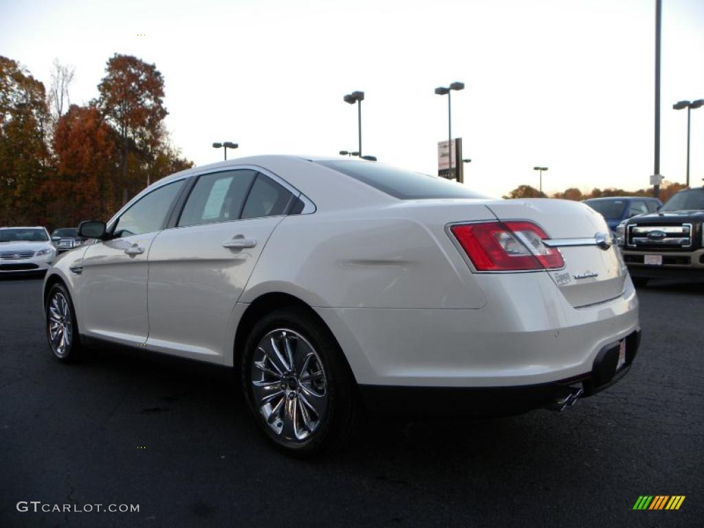 White Platinum Tri-Coat 2011 Ford Taurus Limited Exterior Photo #39842598