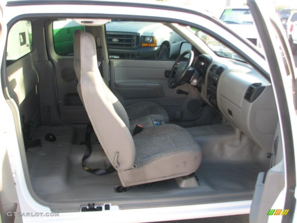 Medium Dark Pewter Interior 2005 Chevrolet Colorado Extended Cab Photo #39843230